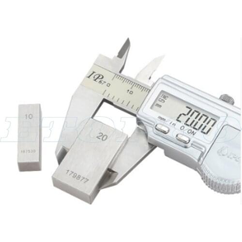 1mm 2mm 3mm 4mm 5mm 6mm 7mm 8mm 9mm 10mm High Precision Steel Parallel Gauge Block gauge pin gauge thick Measurement Lathe Tools