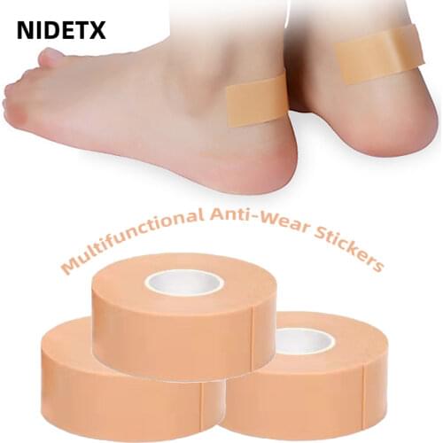 1 Roll New Toe Separator Anti-abrasion Foot Sticker Heel Paste Waterproof High Heels Adhesive Tape Women Stilettos Half Yard Pad