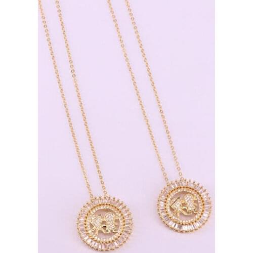 10pcs Wholesale boy and girl necklace for wholesale aaa CZ nice boy girl necklace jewelry