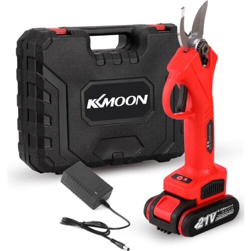 21V Cordless Electric Shear Electric Pruner Pruning Shear Efficient Fruit Tree Bonsai Pruning Branches Cutter Landscaping Tool