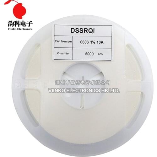 5000pcs 1% 0603 SMD resistor 0R ~ 10M 1/10W 0 0.1 1 10 100 150 220 330 ohm 1K 2.2K 10K 100K 0R 1R 10R 100R 150R 220R 330R 1M 10M