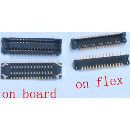 For Vernee M5 Rome X Rome UMI UMIDIGI Fair X2 VOTO X2 LCD FPC connector display screen Port flex cable Plug on board 30pin