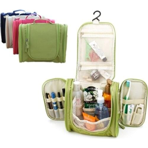 Travel Bag Portable Large Capacity Polyester Washing Cosmetics Storage bags Waterproof Outdoor Toilet Bag Business Organizer