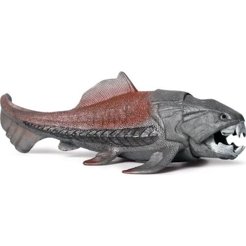 Jurassic Dinosaur World Animal Model Dunkleosteus Dinosaurs Fish PVC Action Figure Kids Collection Educational Toy
