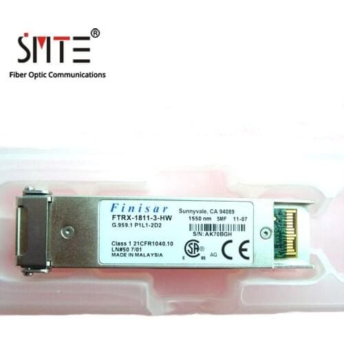 Finisar FTRX-1811-3-HW 10G-1550nm 80km XFP Single-Mode Fiber Optical Module Transceiver