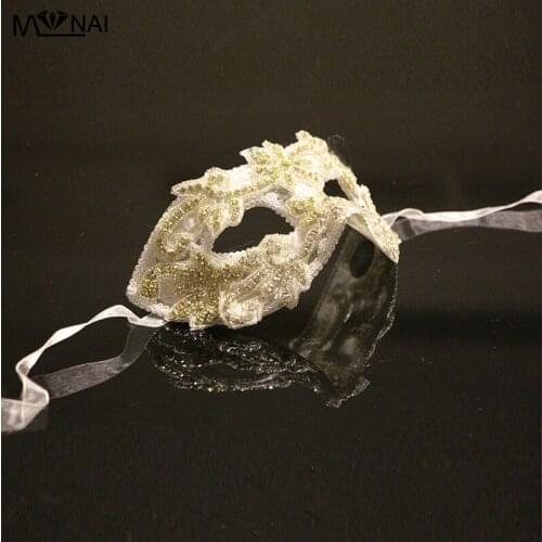 Carnival Masks Cosplay Party Fashion Show Halloween Princess Mask Masquerade Ball Handmade Sequins Luxury Eye Mask