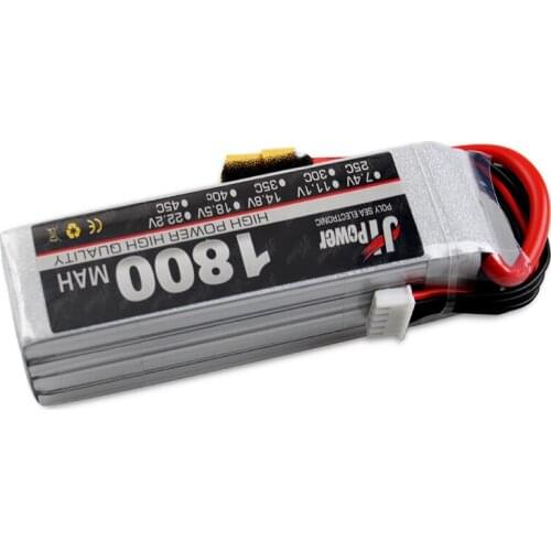 Lipo battery 1800mAh 25C 4S 14.8V Helicopter RC battery Drone for RC airplane car boat rc car parts Lithium Battery