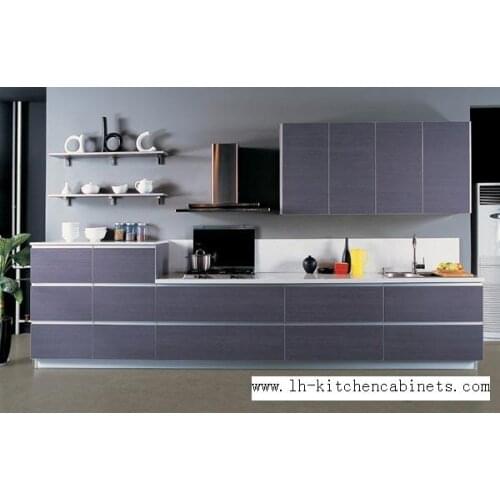 Melamine/mfc kitchen cabinets(LH-ME005)