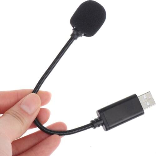 Mini Microphone Mic USB Condenser Audio Recording For Phone USB Microphone