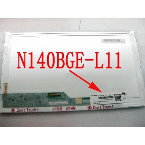 N140BGE L11 N140BGE-L11 Matrix 1366*768 HD For Dell Latitude E5420 14" Matte LED Display LCD Screen N140BGE L11