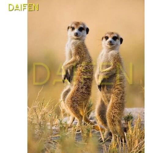 Full Square Diamond mosaic Raccoon Sloth Otter Full Round Diamond embroidery Cross stitch Monkey squirrel 5DDIY Diamond painting