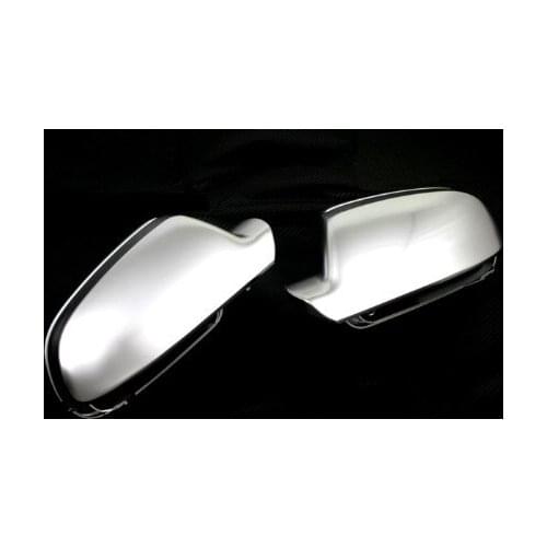 S Line Style Silver Matt Chrome Side Mirror Cap Replacement Facelift Version For Audi A4 B8