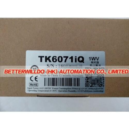 TK6071iQ NEW IN BOX 7'' HMI 7 inch Replace TK6070iQ TK6070iP TK6070iH TK6070iK +Free Cable + Software 1 Year Warranty
