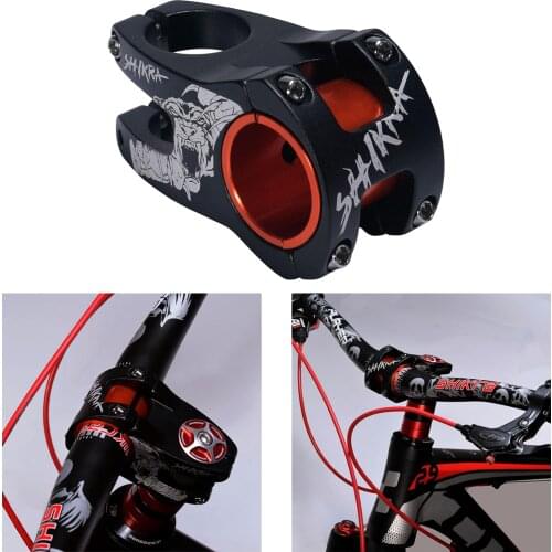 31.8/35 Stem 50mm Bike Stem Mountain Bike Handlebar Aluminum Alloy Short Stem for Most Bicycle, Road Bike, MTB, BMX, Gear