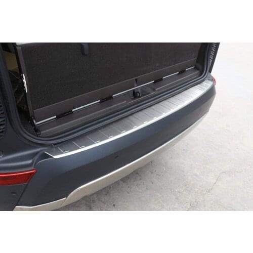 For Land Rover Discovery 5 2017 Stainless Steel Rear Door Bumper Protector Plate Trim