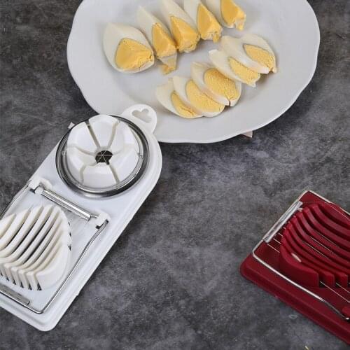 1PC Multifunctional Stainless Steel Fruite Egg Cutter Cutting Egg Slicers Wire Kitchen Accessories Slicing Gadgets Cooking Tools