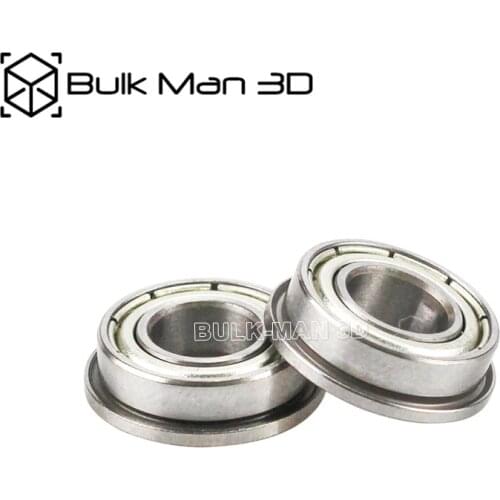 100pcs/lot F688ZZ Flanged 688ZZ Deep Groove Ball Bearing 8x16x5mm for 3D Printer