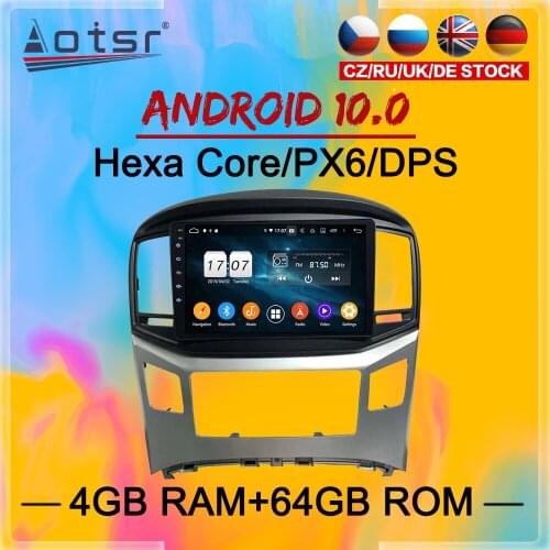 2 Din IPS Android 10 DSP Car Multimedia Player For Hyundai H1 Grand Starex 2015 2016 -2018 GPS Navi Audio Radio stereo head unit