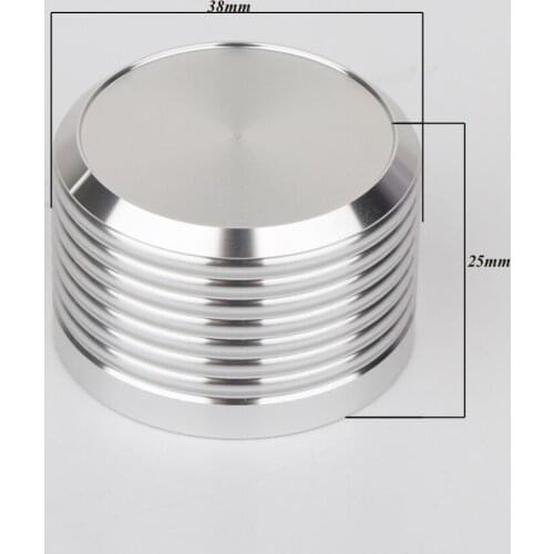 2 pcs High Quality 38X25mm Potentiometer Knob Solid Aluminum Knob Audio Knob Rotary Encoder Knob Volume Knob Adjustment Knob
