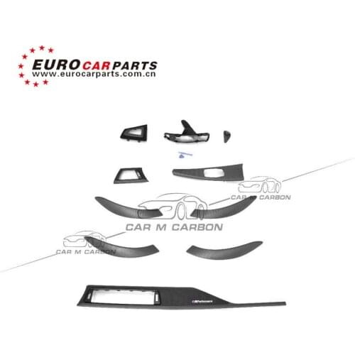 3 series 4 series F30 F35 F32 F36 carbon finber Interior parts for F30 F32 F35 F36 to MP style carbon finber insided decoration