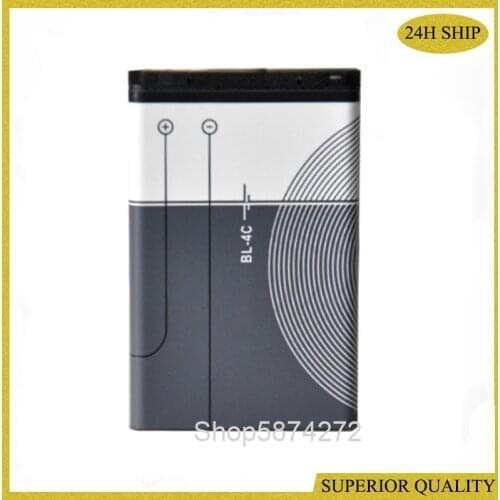 BL-4C Battery for Nokia 6100 6125 6300 6170 6136 7270 7705 7200 8208 BL 4C Batteries 890mAh BL4C New