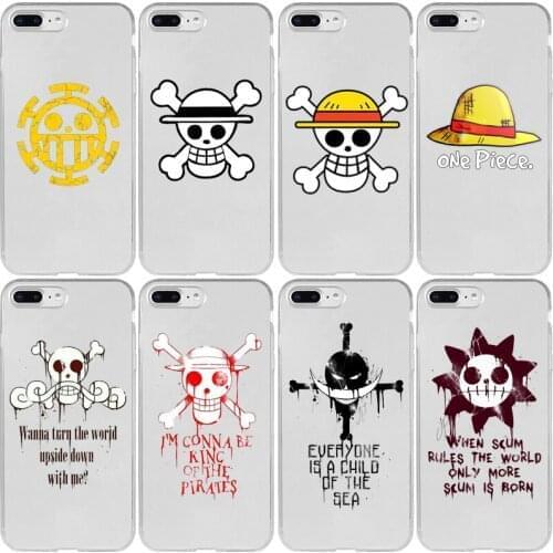 One Piece Logo Cover Case for Xiaomi Redmi Note 9 9S 9A 9C 8T 8 7 6 5 4 Pro Max Prime