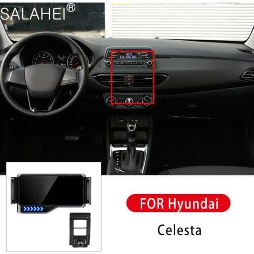 For Hyundai ELANTRA 2017-2020 360 Degrees Car Phone Holder Air Vent Stand Auto Support Auto Grip Mobile Phone Fixed Car Bracket