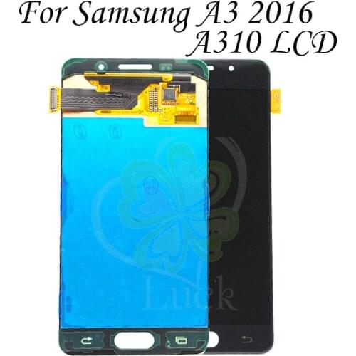 For SAMSUNG GALAXY A3 2016 A310 SM-A310F LCD Display Touch Screen Digitizer Assembly Replacement For SAMSUNG A310 LCD