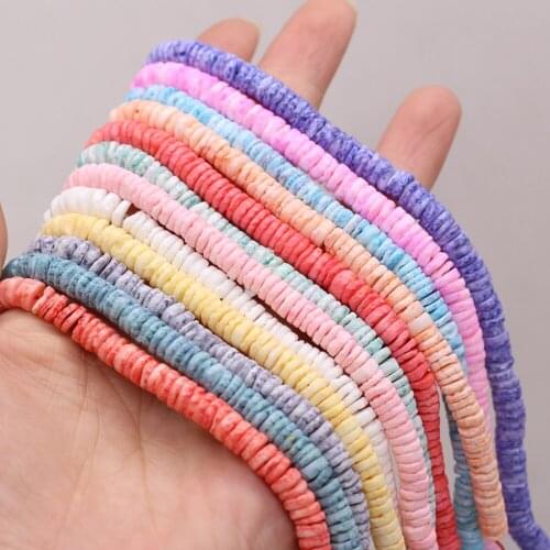 New Style Natural Mother Of Pearl Shell Isolation Beads For Jewelry Making DIY Necklace Bracelet Earrings Accessory