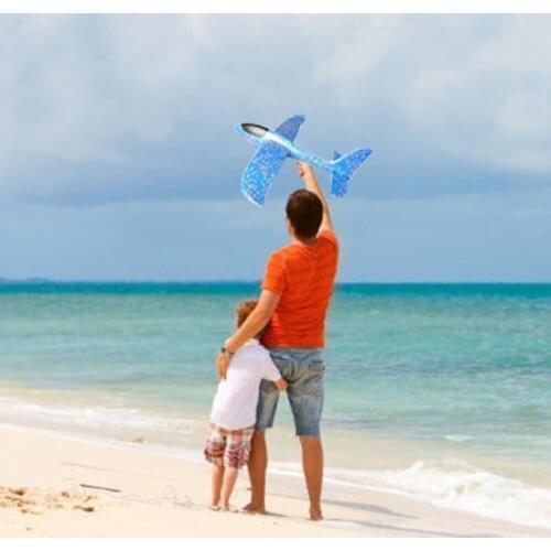 Useful Foam EVA Airplane Toy Plane Model Outdoor Fun Sports Plane Model Interesting Toys Hand Launch Throwing Glider Aircraft