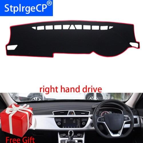 Car Dashboard Cover Mat for GEELY Emgrand X7 Sport 2013-2018 Right Hand Drive Dashmat Pad Dash Mat Covers Dashboard Accessories