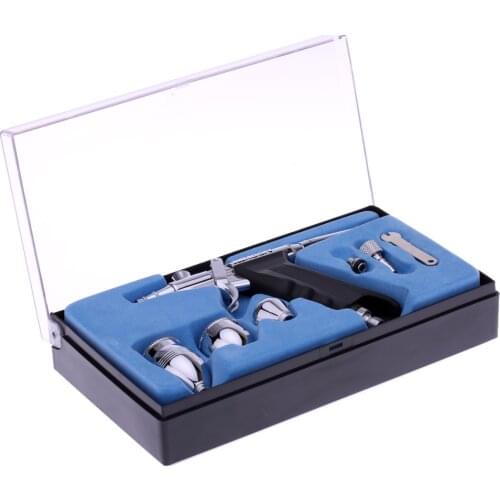 Airbrush spray gun Double Action Pistol Trigger aerografo Set for Art Painting Tattoo Manicure Spray Model Air Brush Tool