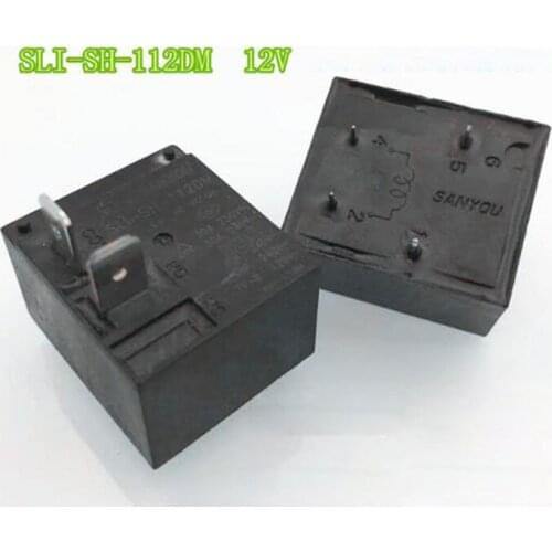 12V relay SLI-SH-112DM SLISH112DM SLI SH 112DM 12VDC 30A 4PIN