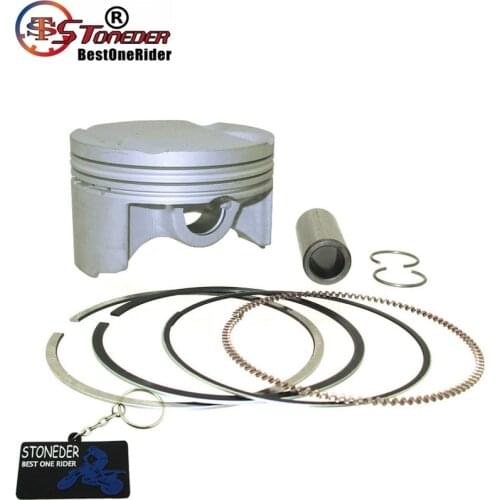 STONEDER 62mm Piston Kit For Daytona Anima 4 Valves 150cc 190cc FLX FDX FE Engine Motor