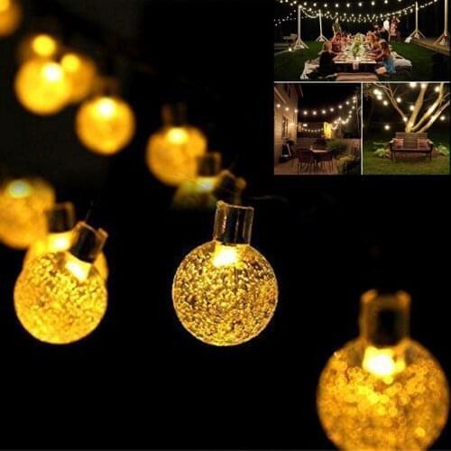 Solar Charger Fairy LED String lamp 10M 50 LED Outdoor waterproof Garden Solar light For NEW Years outdoor Landscape lighting