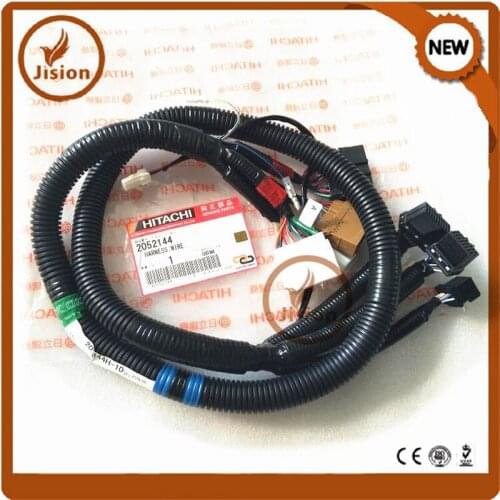 Jision ZAX240-3 Excavator Monitor Wiring Harness 2052144 For Free Shipping