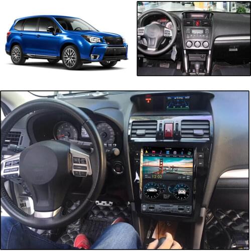 Car radio stereo DVD player for Subaru Forester XV 2013-2018 auto GPS navigation video multimedia player android 10.4 inch