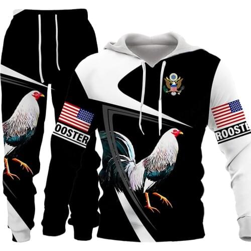 FANAN Men's Printed Hoodies