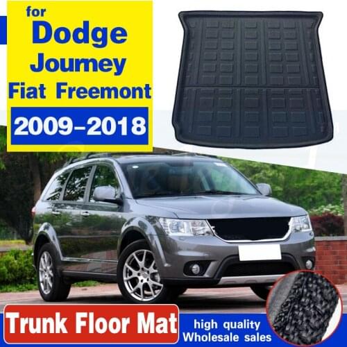 Boot Liner Trunk Mats For Dodge Journey for Fiat Freemont Rear Cargo Floor Tray Mat 2009 2010 2011 2012 2013 2014 2015-2018