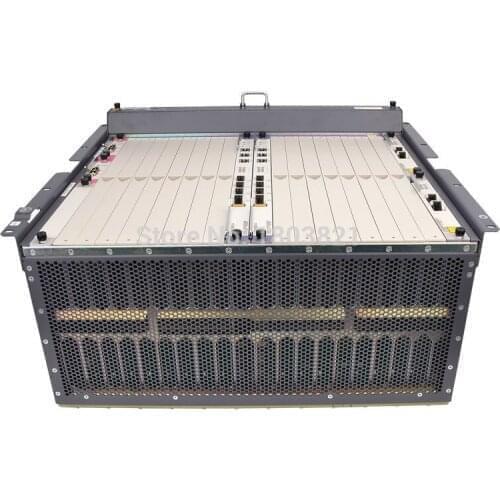New HUA WEI MA5680T GPON Fiber Optical Line Terminal MA5680 GPON Chassis 10GE 1PCS SCUN with 1*MPWC AC