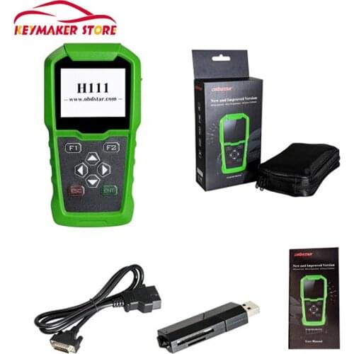 OBDSTAR H111 Auto Key Programmer & Cluster Calibration Autoscanner Via OBDII for OPEL Vehicles Automotive Car Diagnostic Tool