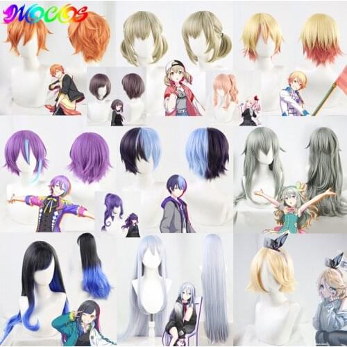 DIOCOS Vivid Bad Squad Shinonome Akito Aoyagi Touya Azusawa Kohane Shiraishi An Cosplay Wig for Halloween Party