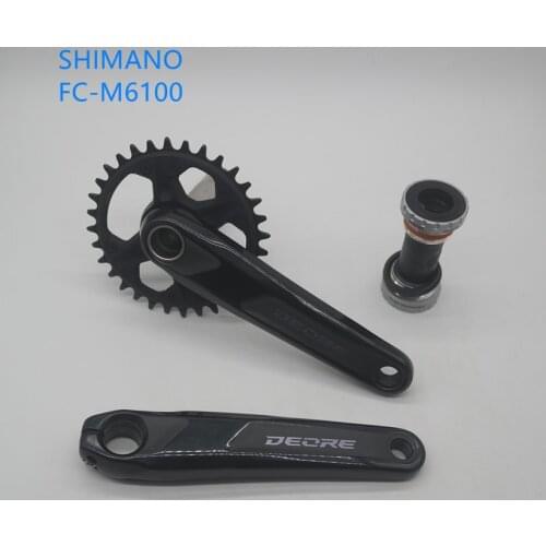 Shimano m6100 crankset 32t 170mm without BB