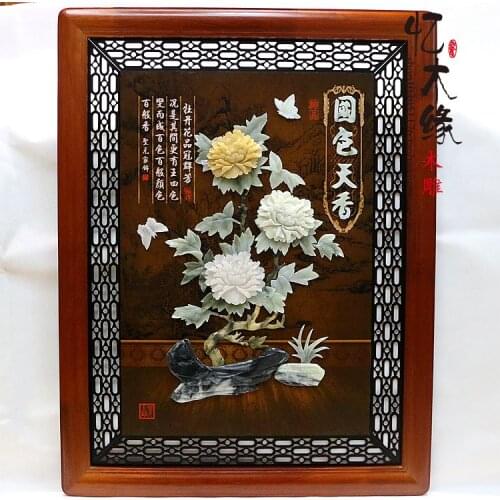 Vestibule murals, decorative painting, living room, three-dimensional jade relief paintings, aisle corridors, bedroom hanging pa