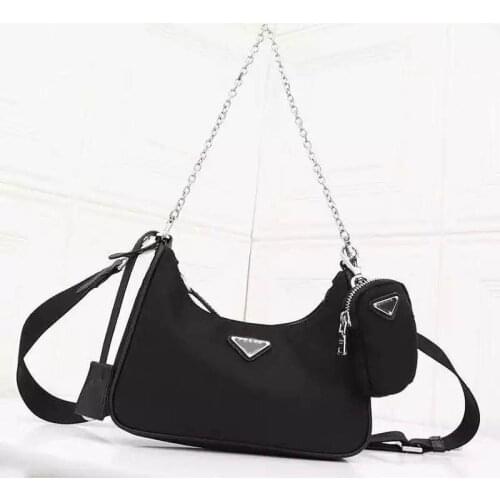 Womens bag designer with mini pocket messenger bag luxury brand womens shoulder messenger bag