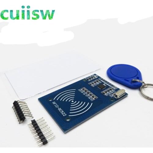5pcs MFRC-522 RC522 RFID RF IC card sensor module to send S50 Fudan card, keychain for arduino