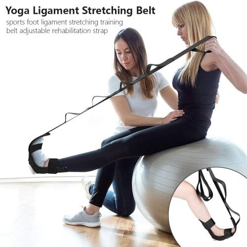 Yoga Flexibility Stretching Leg Stretcher Strap for Ballet Cheer Dance Gymnastics Trainer Yoga Flexibility Leg Stretch belt