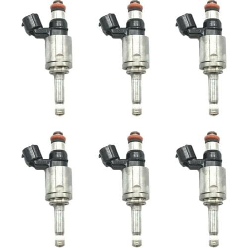 6Pcs Fuel Injector Nozzle for 16450-5LA-A01 For 13-17 Honda Accord CR-V Acura TLX ILX