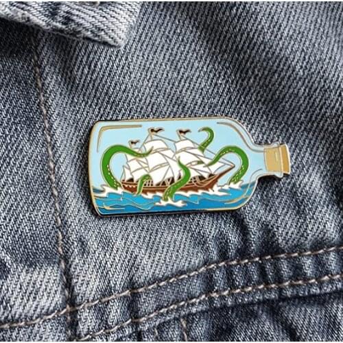 Creative Pop-Enamel Pin Lapel Badges Brooch Funny Fashion Jewelry