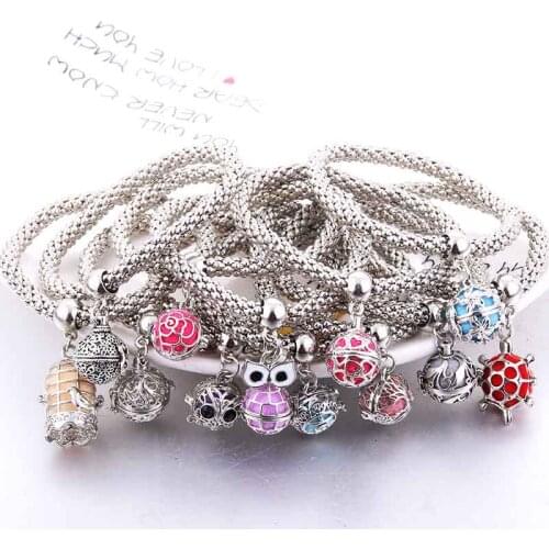 12 Styl Creative Perfume Diffusion Corn Chain Bracelet Elastic Exquisite Aroma Bracelet Ladies Fashion Jewelry